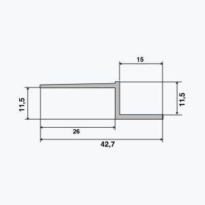 Profil rost gol TEMPOLISTEL® A101 - imagine 2