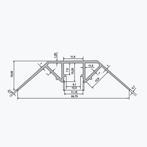 Profil led TEMPOLISTEL® A139 - imagine 2